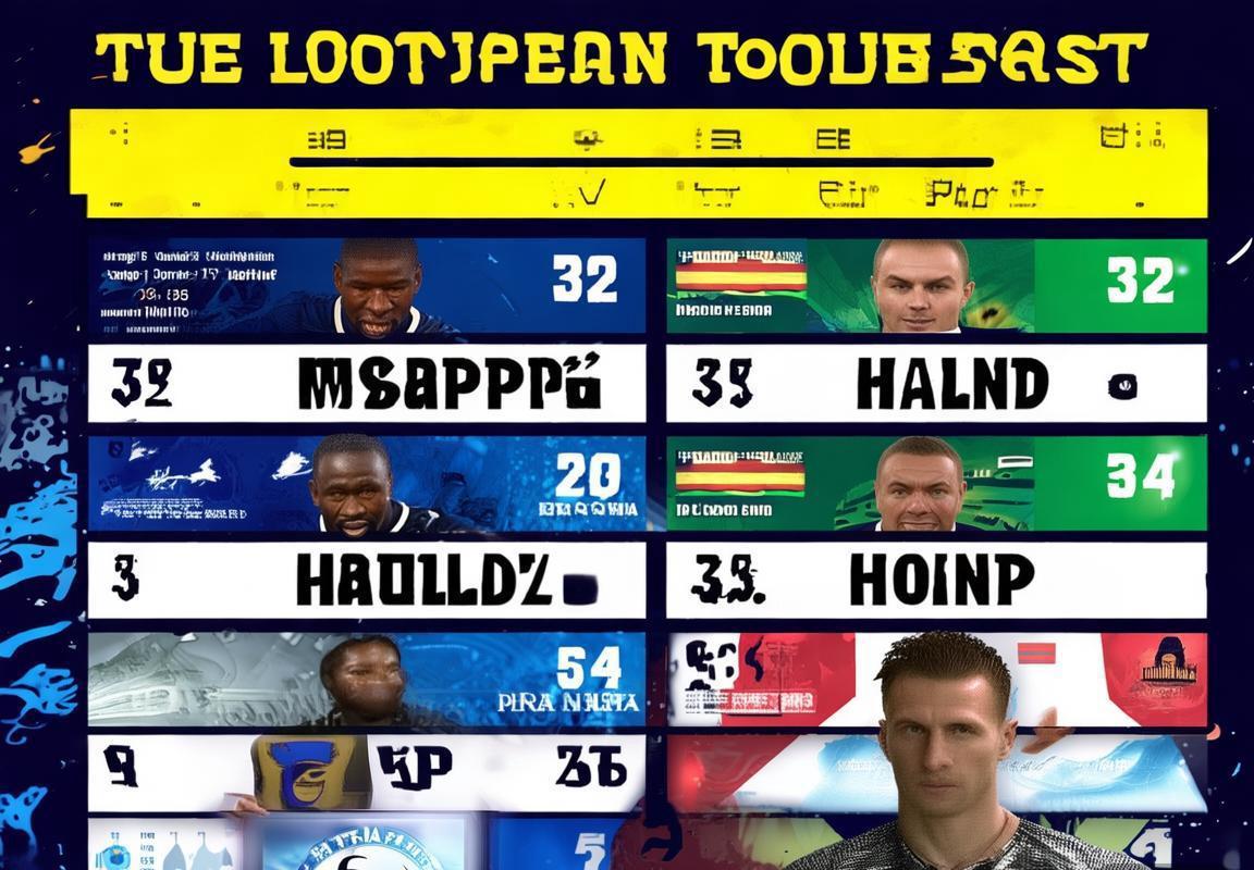 欧洲金靴奖三足鼎立：姆巴佩、凯恩、哈兰德并列榜首，意甲射手集体缺席前十